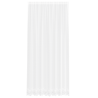 Cortina de Renda com cortinas Floral Branco 200 x 280 cm Poliéster 2