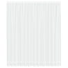 Cortina de Encaje con cortinas Floral Blanco 400 x 260 cm Poliéster 2