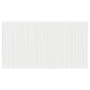 Cortina de Renda com cortinas Branco 750 x 200 cm Poliéster H