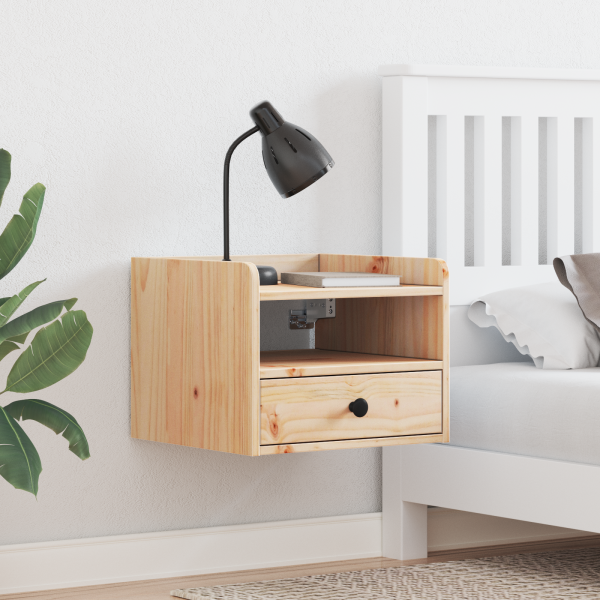 Mesas de noche con cajón 2 pcs Marrón 38 x 36 x 29.5 cm D