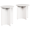 Conjunto de Mesas de Café 2 pcs Branco 41.5 x 41.5 x 41 cm 2