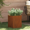 Vaso de Jardim Ferro Enferrujado 50 x 32 x 40 cm Aço corten 1