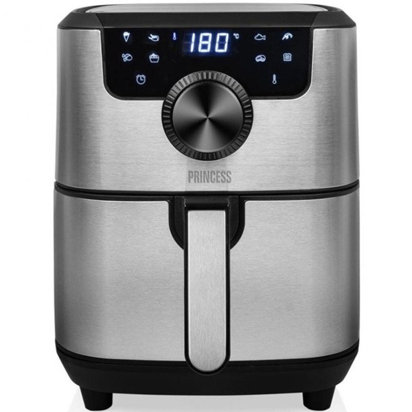 Freidora de aire Princess digital deluxe 182033 4.5L plata D