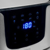 Freidora de aire Princess  Deluxe digital XXL 183312 5.5L plata 5