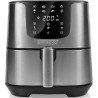 Freidora de aire Princess  Deluxe digital XXL 183312 5.5L plata 1