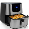 Freidora de aire Princess  Deluxe digital XXL 183312 5.5L plata 3