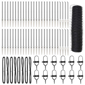 Cerca Hexagonal  Cinza 0.8x100 m Aço H