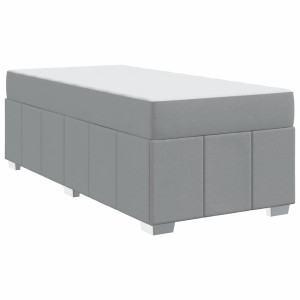 Estructura de cama Gris claro 80 x 200 cm tela H