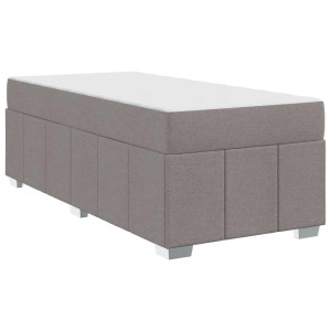 Estructura de cama Taupé 80 x 200 cm tela H