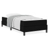 Cama tipo Box Spring Otro Negro 90 x 190 cm tela 4