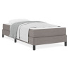 Cama Box Outros Cinzento-acastanhado 90 x 190 cm tecido 4
