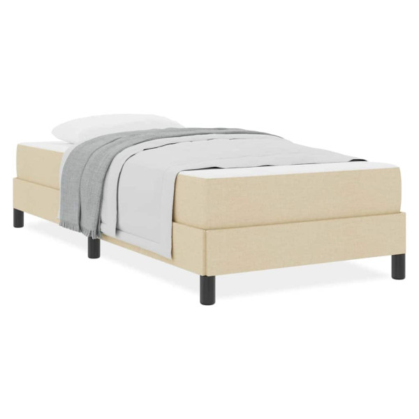 Cama Box Outros Creme 90 x 190 cm tecido M 4