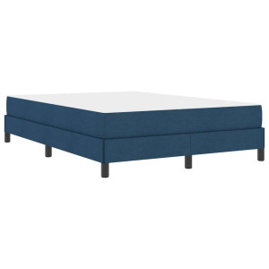 Cama tipo Box Spring Otro Azul 140 x 200 cm tela H