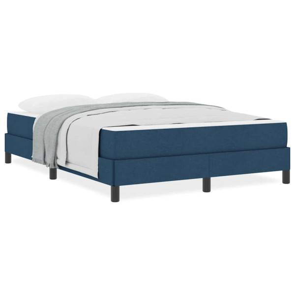 Cama tipo Box Spring Otro Azul 160 x 200 cm tela M 4