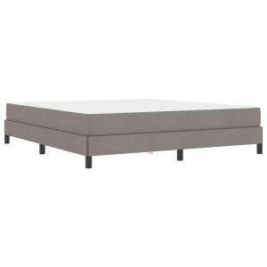 Cama Box Outros Cinzento-acastanhado 180 x 200 cm tecido H