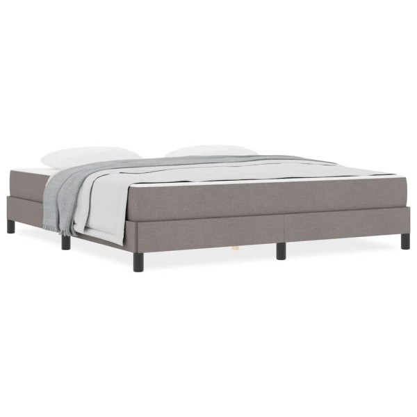 Cama tipo Box Spring Otro Taupé 180 x 200 cm tela M 4