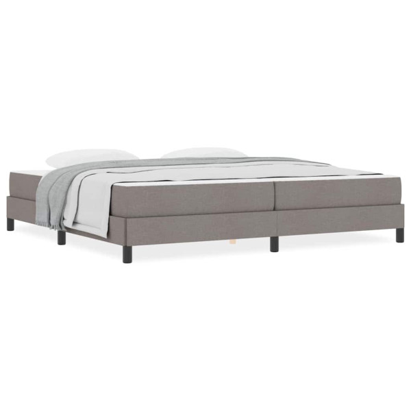 Cama Box Outros Cinzento-acastanhado 200 x 200 cm tecido M 4