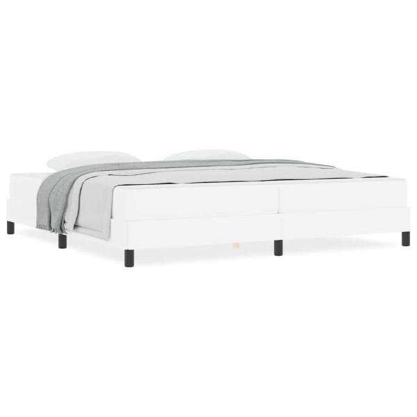 Cama Otro Blanco puro 200 x 200 cm Cuero sintético M 4