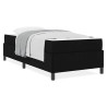 Cama tipo Box Spring Negro 80 x 200 cm 4