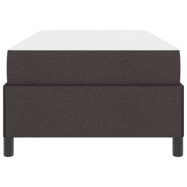 Cama Box Castanho 80 x 200 cm Tecido. Madeira de Engenharia M 5