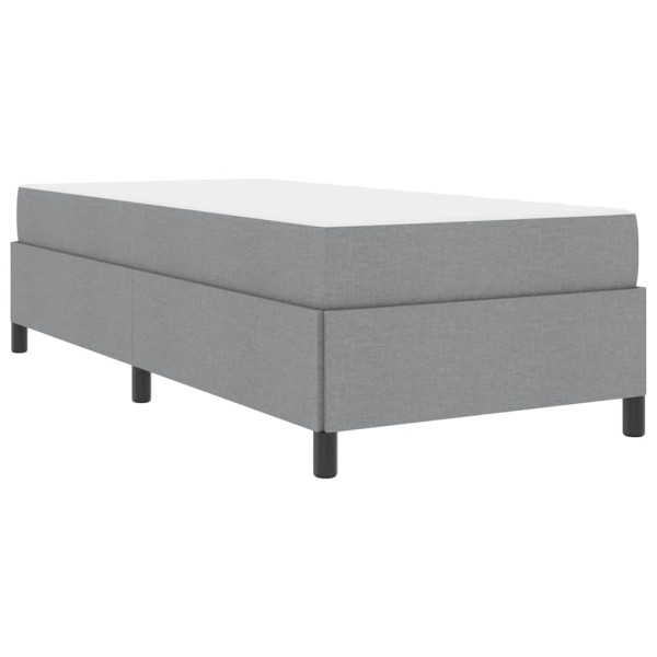 Cama tipo Box Spring Gris claro. Negro 90 x 200 cm M 2