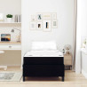 Cama tipo Box Spring Negro 90 x 200 cm 5