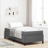 Cama Box Cinza escuro. Preto 100 x 200 cm 1
