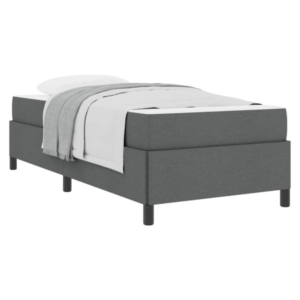 Cama Box Cinza escuro. Preto 100 x 200 cm M 3