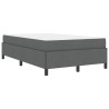 Cama tipo Box Spring Gris oscuro. Negro 120 x 200 cm 2