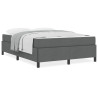 Cama Box Cinza escuro. Preto 140 x 190 cm 4