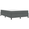 Cama Box Cinza escuro. Preto 140 x 200 cm 2