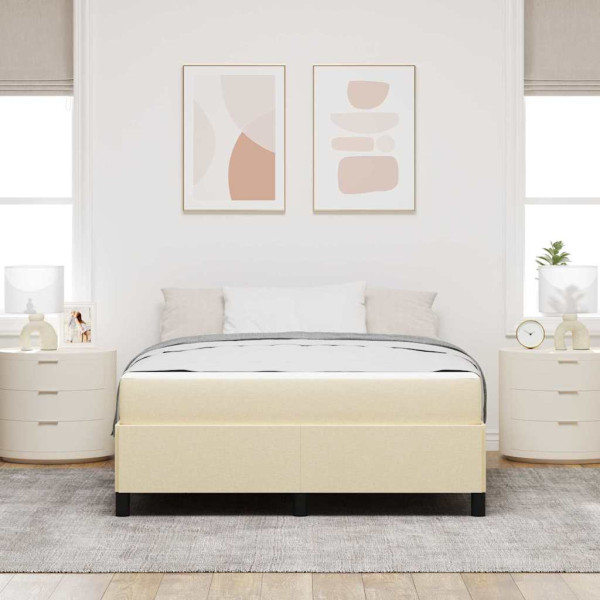 Cama Box Creme. Preto 160 x 200 cm M 5