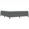Cama tipo Box Spring Gris oscuro. Negro 180 x 200 cm 2