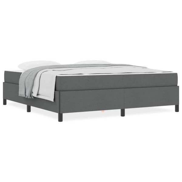 Cama Box Cinza escuro. Preto 180 x 200 cm M 4