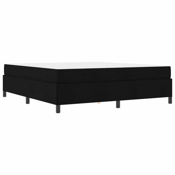 Cama tipo Box Spring Negro 180 x 200 cm M 2