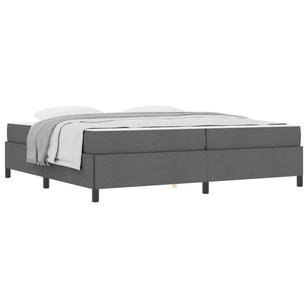 Cama Box Cinza escuro. Preto 200 x 200 cm M 3