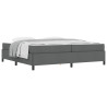 Cama tipo Box Spring Gris oscuro. Negro 200 x 200 cm 3