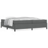 Cama Box Cinza escuro. Preto 200 x 200 cm 4