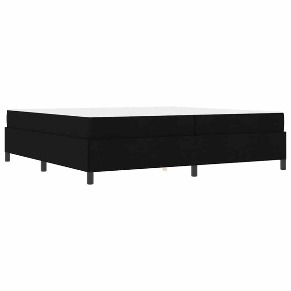Cama tipo Box Spring Negro 200 x 200 cm M 2