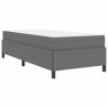 Estructura de cama Otro Gris claro 90 x 190 cm Telas de pana 2