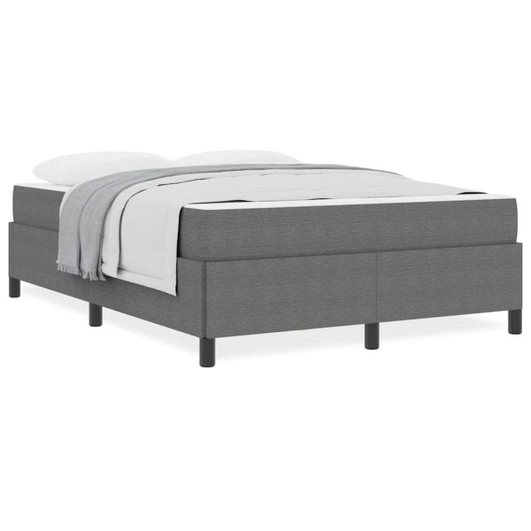 Estrutura da Cama Outros Cinzento-claro 140 x 190 cm M 4