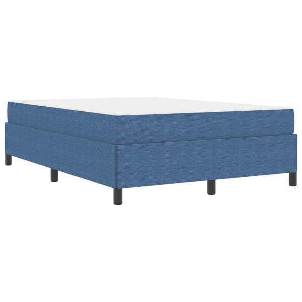 Estructura de cama Otro Azul 140 x 190 cm Telas de pana M 2