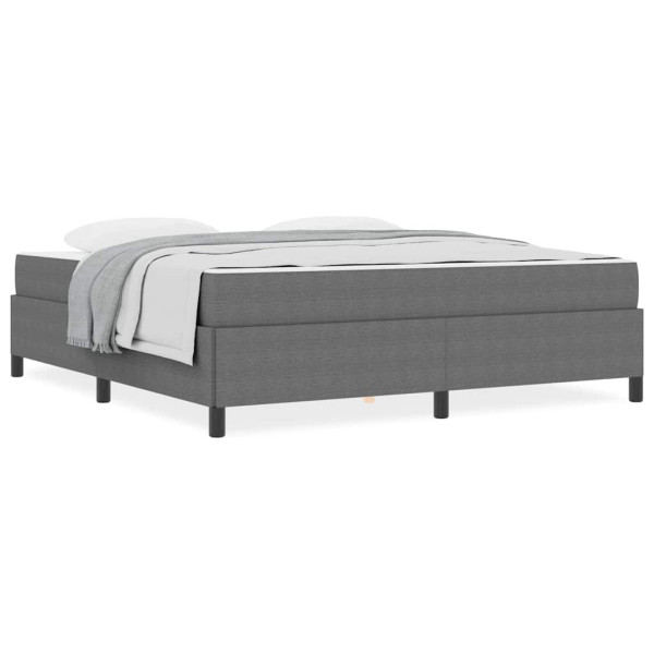 Estructura de cama Otro Gris claro 180 x 200 cm Telas de pana M 4