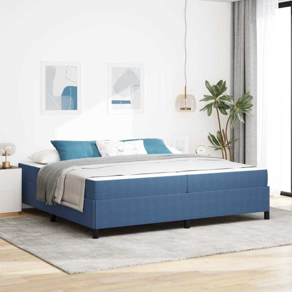 Estructura de cama Otro Azul 100 x 200 cm Telas de pana D