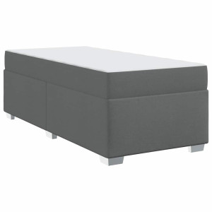 Estrutura da Cama Outros Cinzento escuro 90 x 190 cm tecido H