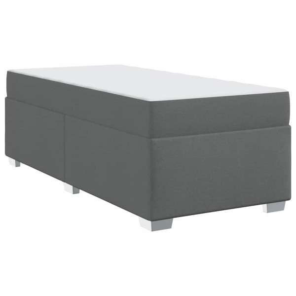 Estructura de cama Otro Gris oscuro 90 x 190 cm tela M 2