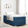 Estructura de cama Otro Azul 90 x 190 cm tela 1