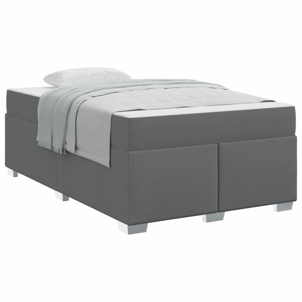 Estructura de cama Otro Gris oscuro 120 x 190 cm tela M 3