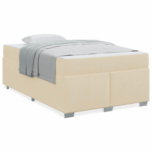 Estructura de cama Otro Crema 120 x 200 cm tela M 4