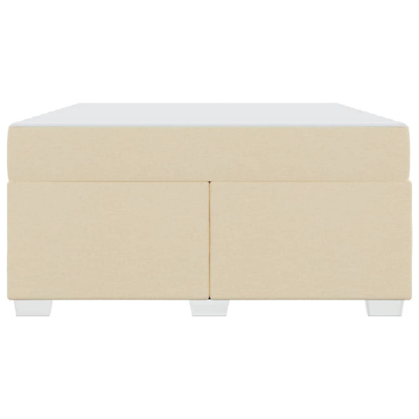 Estrutura da Cama Outros Creme 160 x 200 cm tecido M 4